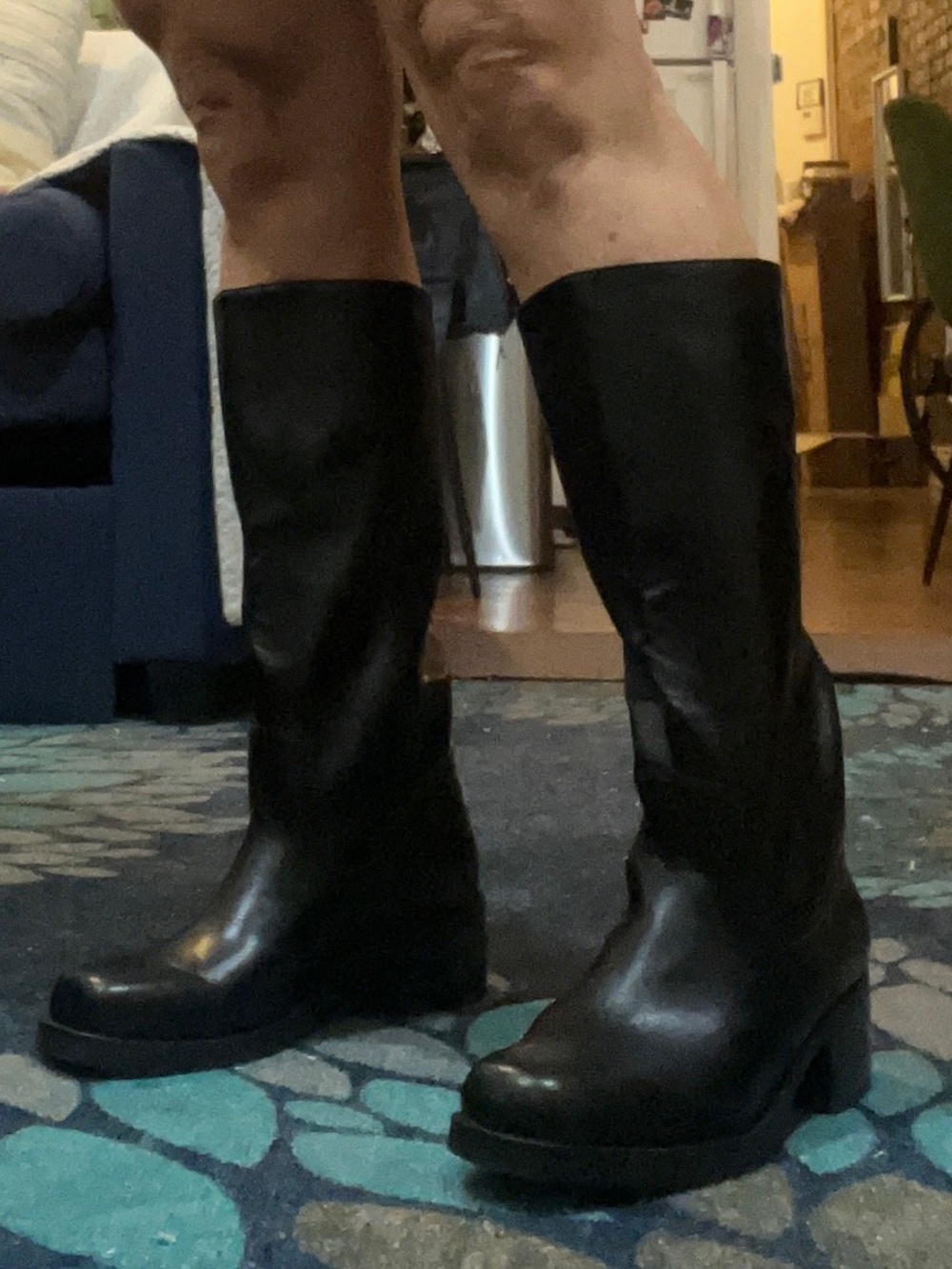 Frye and Co Miranda 14 Boot in Black, Size 9 - Picture 5 of 5